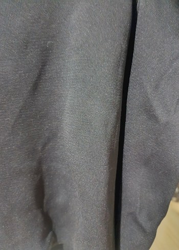 Siyah Kare Yaka Kadın Bluz Çelik triko - Görsel 3