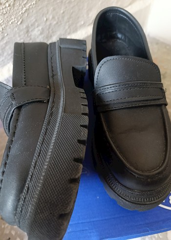 Siyah Kadın Loafer