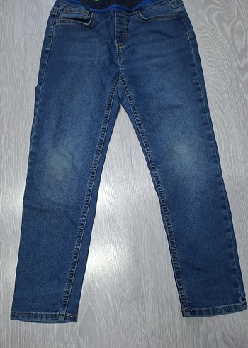 Erkek Çocuk Elastik Bel Denim Pantolon