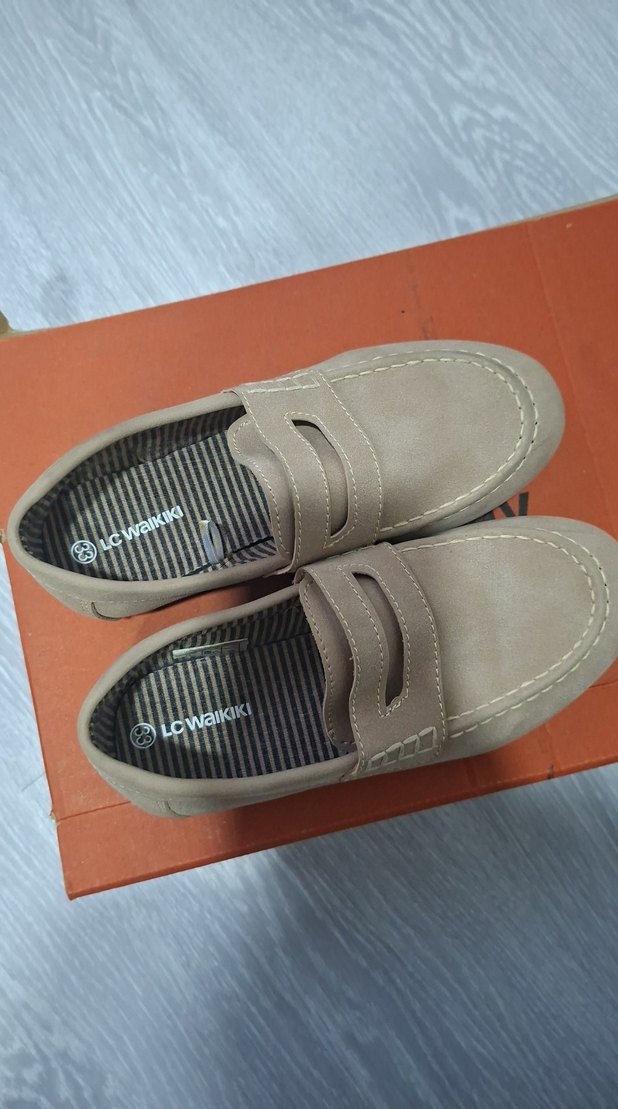 Bej Erkek Çocuk Ayakkabı - Görsel 3