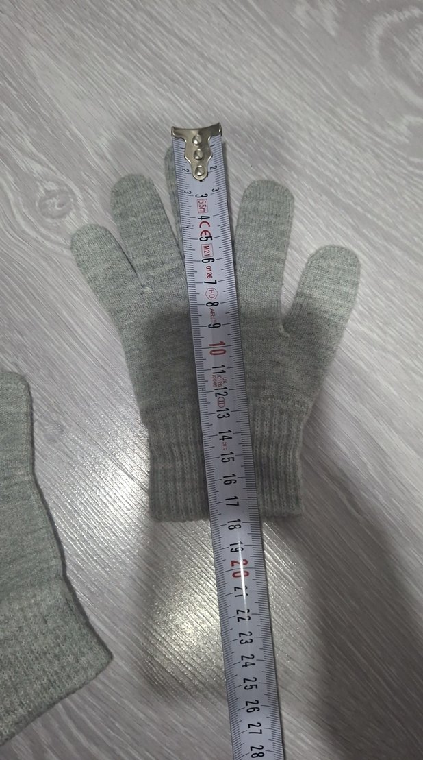 Çocuk Gri Eldiven - Görsel 2