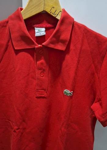 Lacoste Kırmızı Erkek Polo Yaka Tişört - Görsel 2