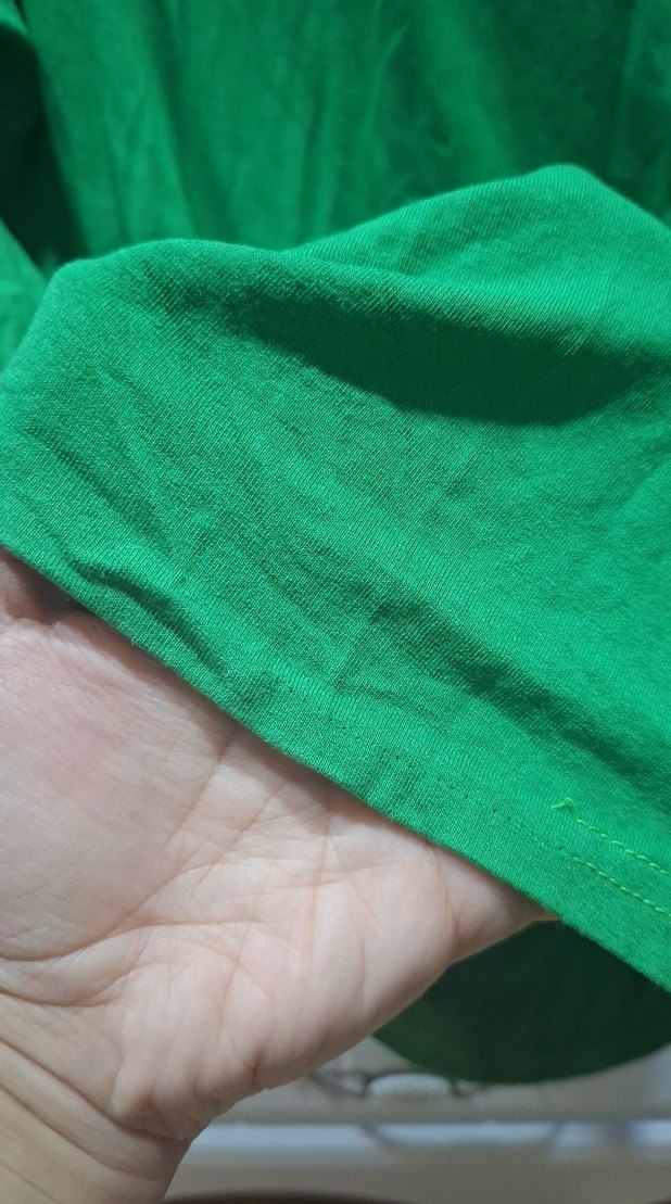 Yeşil Kısa Kollu Bluz - Görsel 4