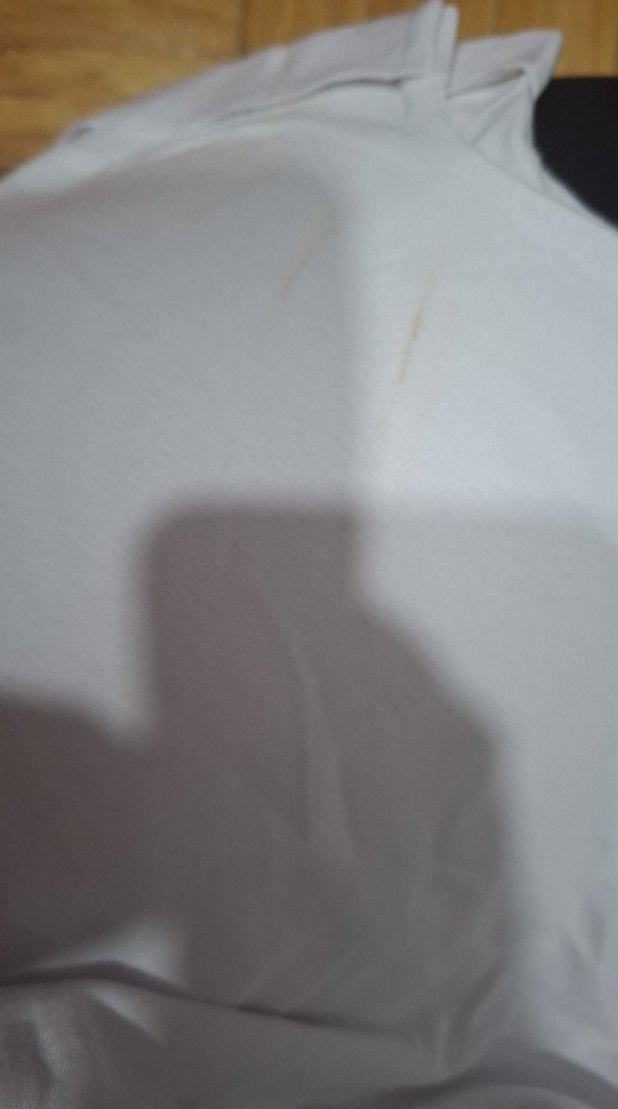 Kadın Beyaz Kısa Kollu Salaş Tişört - Görsel 4