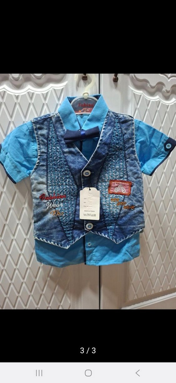 Alt Üst Erkek Bebek Takım - Görsel 3