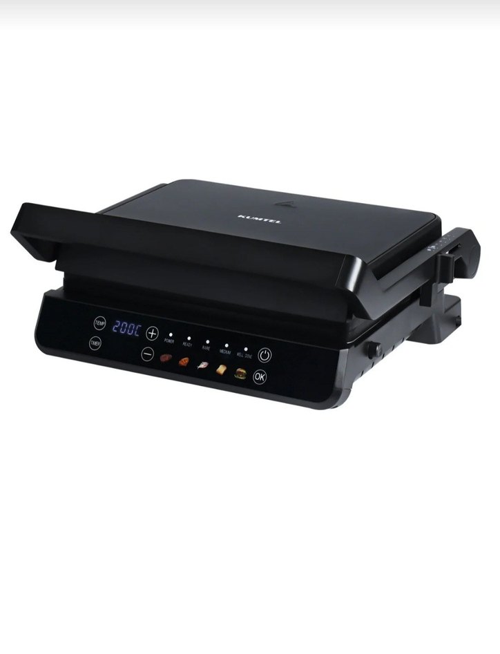 Dijital Kontrollü Siyah Tost ve Sandviç Makinesi - Görsel 2