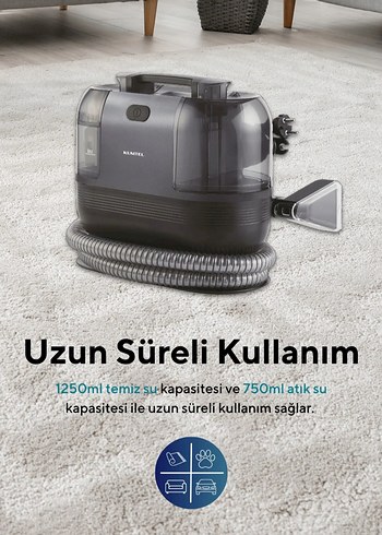 Gri Koltuk ve hali yikama makinesi - Görsel 3