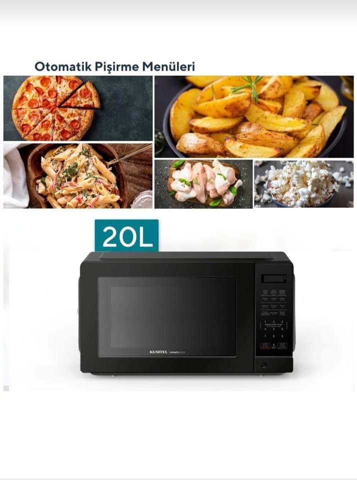 Siyah İnverter Mikrodalga Fırın - Görsel 2