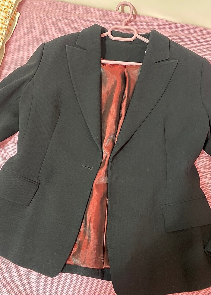 Siyah Blazer Ceket - Görsel 2