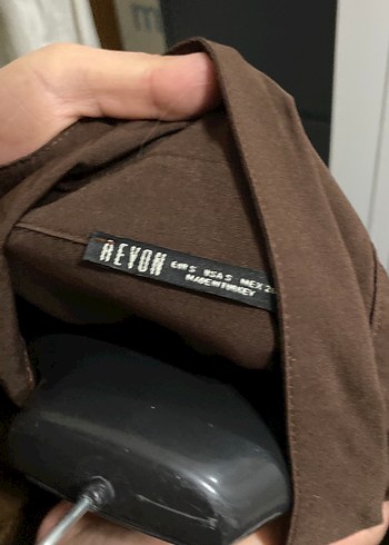 Kahverengi Kemerli Uzun Kadın Tulum - Görsel 3