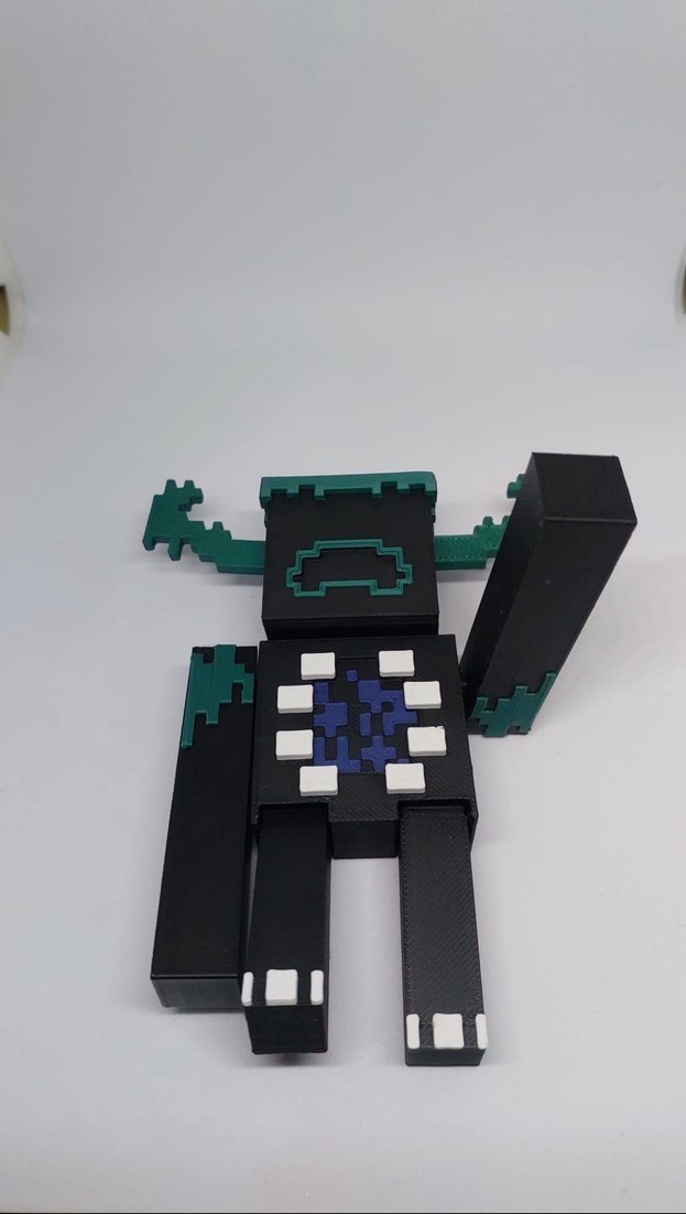 warden minecraft figuru - Görsel 2