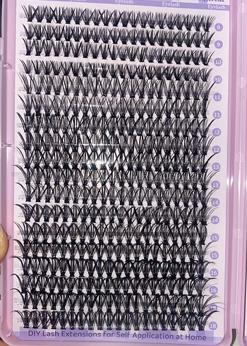 Diğer 3040D takma kirpik - 720 Küme