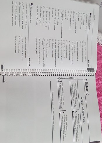 Spiralli Arapça-II Aöf İlahiyat ders kitabı fotokopisi - Görsel 3