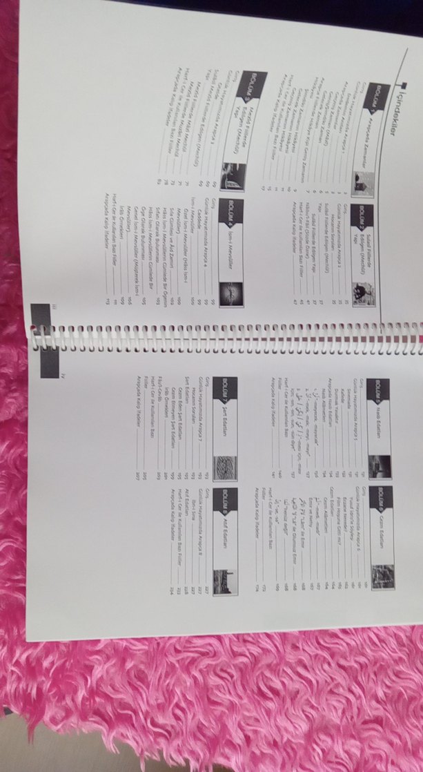 Arapça III İlahiyat Ders kitabı fotokopisi - Görsel 2