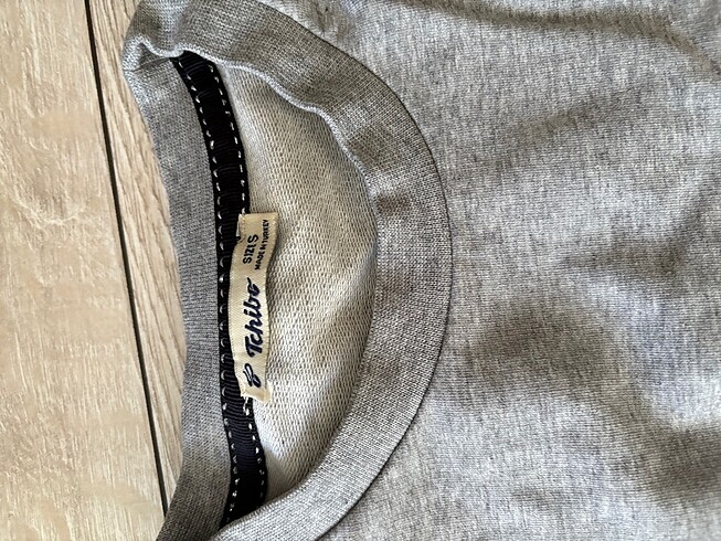 Tchibo Pullu gri-lavivert sweatshirt
