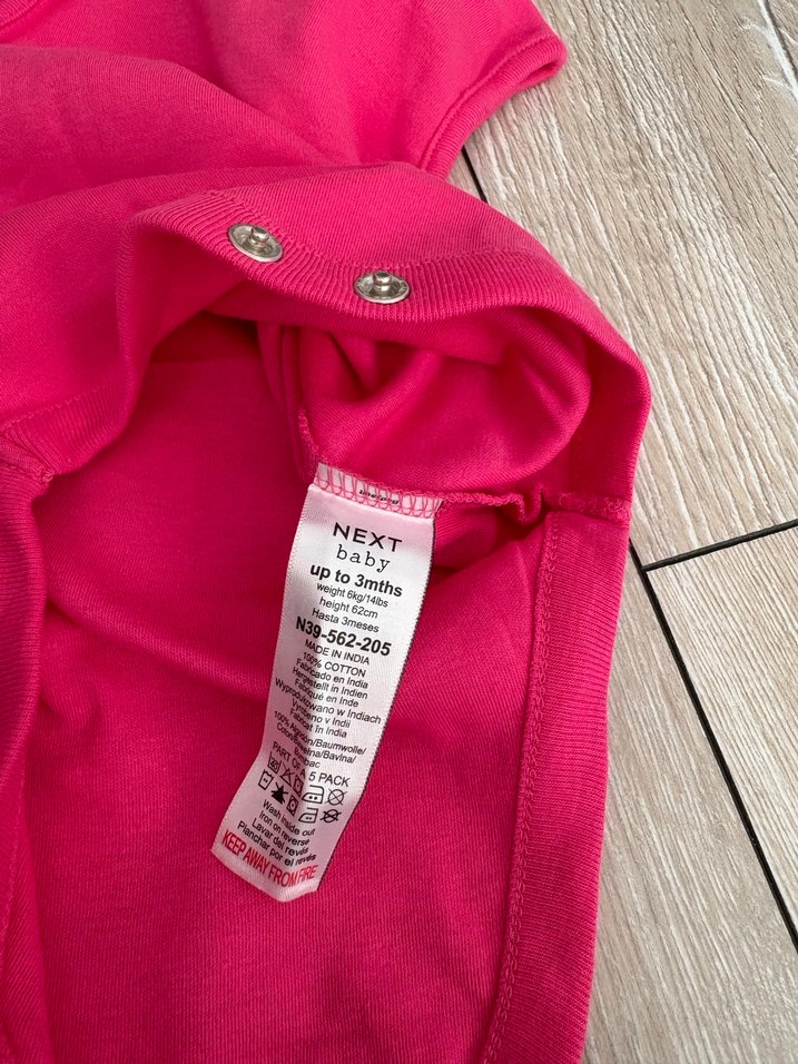 Pembe Kolsuz Bebek Body 2'li Paket - Görsel 2