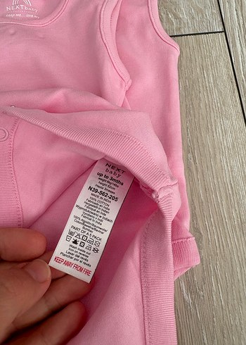 Kolsuz Pembe Bebek Body 2li Set - Görsel 2