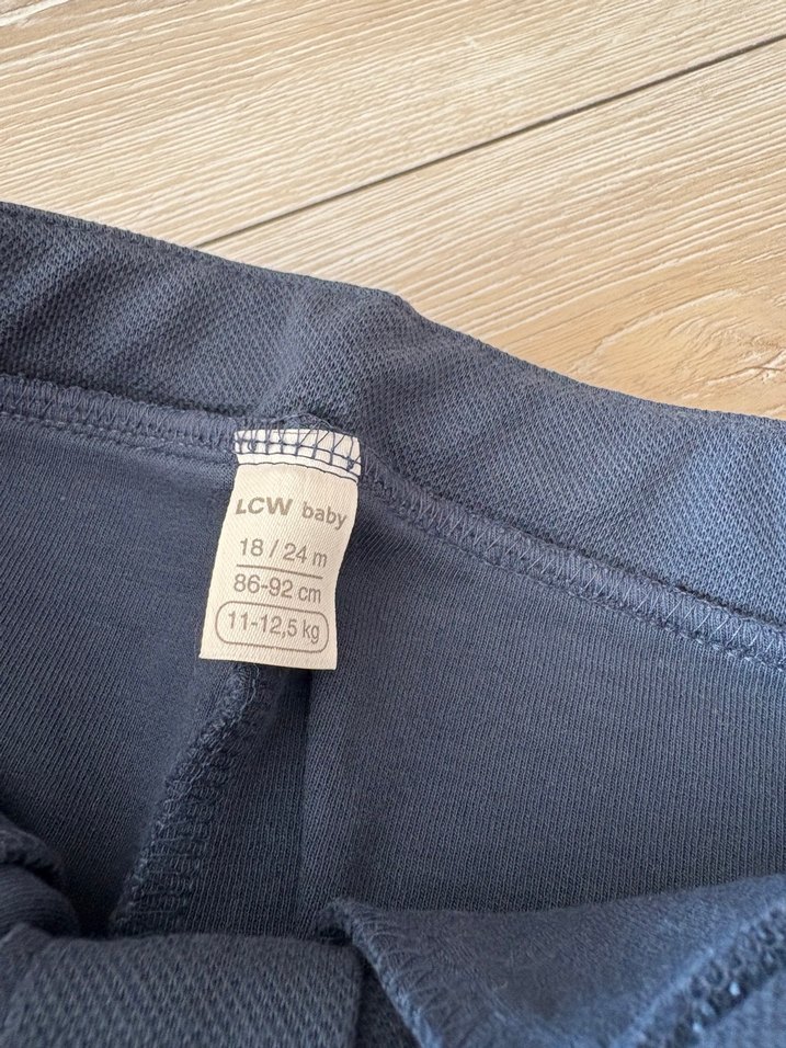 Erkek Çocuk Lacivert Yumuşak Kumaş Pantolon - Görsel 3