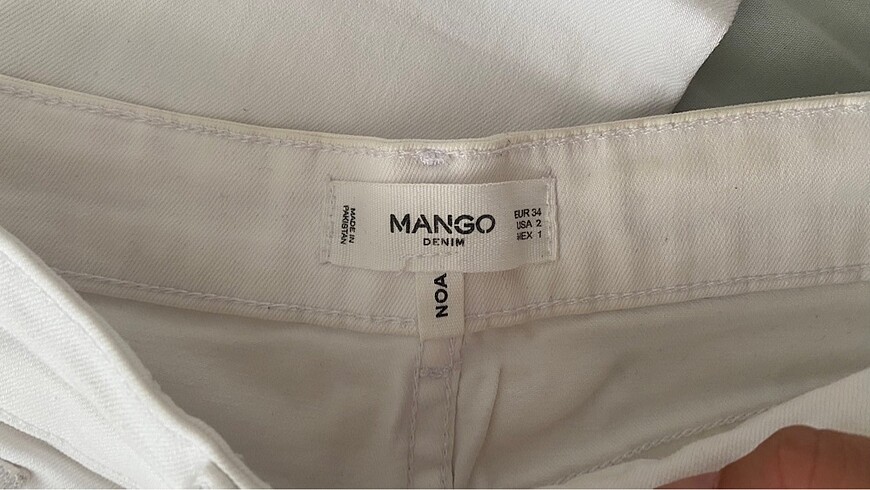 Mango beyaz jean