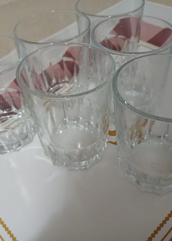 Şeffaf Cam Bardak Seti - Görsel 3