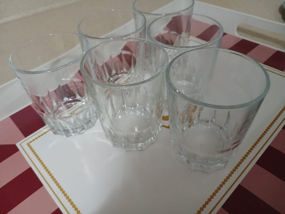 Şeffaf Cam Bardak Seti - Görsel 3