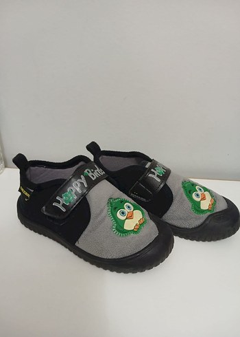 Renkli Baskılı Erkek Çocuk Kaydırmaz panduf - Görsel 2