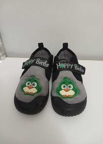 Renkli Baskılı Erkek Çocuk Kaydırmaz panduf - Görsel 3