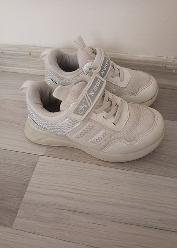 erkek çocuk  Beyaz Cırt Cırtlı Spor Ayakkabı - Görsel 2