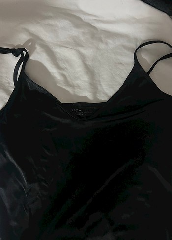 Siyah V Yaka Hamile ve Emzirme Gecelik - Görsel 3