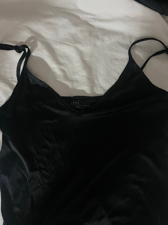 Siyah V Yaka Hamile ve Emzirme Gecelik - Görsel 3