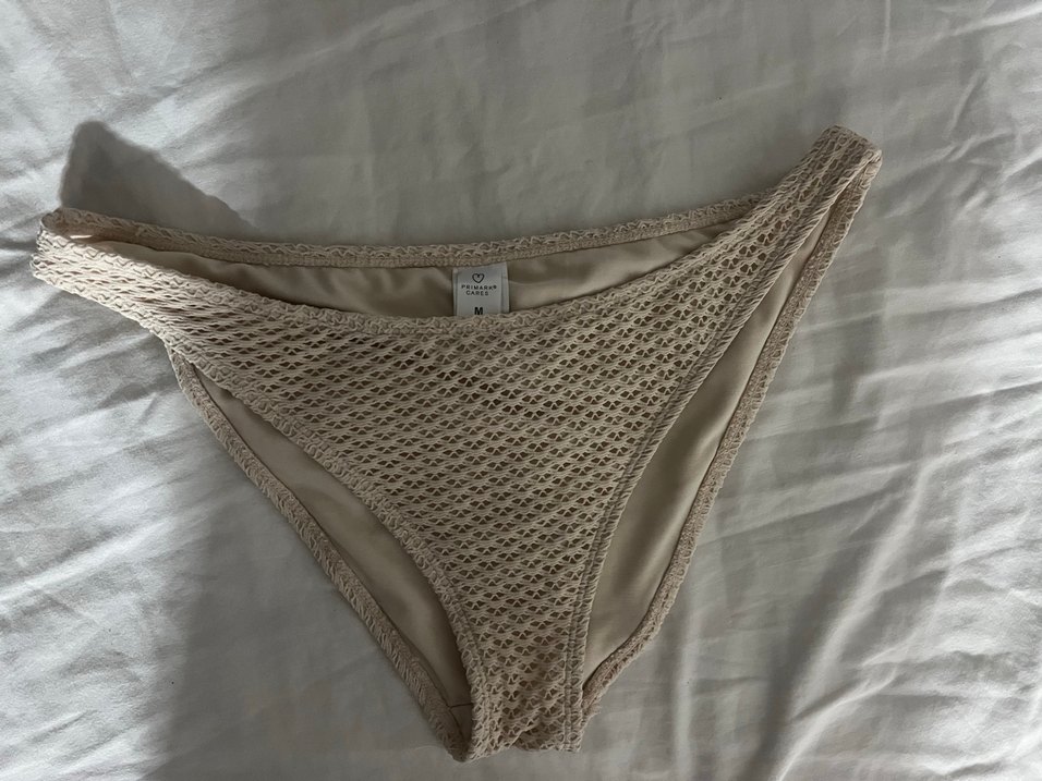 Bej Örgü Kadın bikini altı - Görsel 2