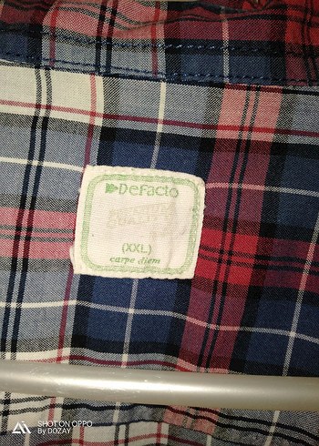 Ekoseli Kısa Kollu Pamuklu Gömlek - Görsel 3