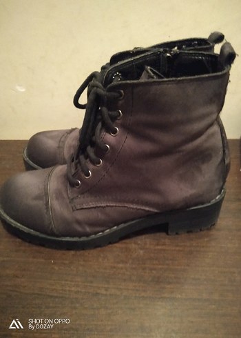 Kahverengi Süet Kadın Botu - Görsel 3