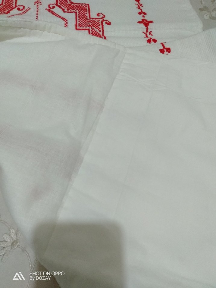 Çeyizlik Nakışlı Etamin Seccade - Görsel 4