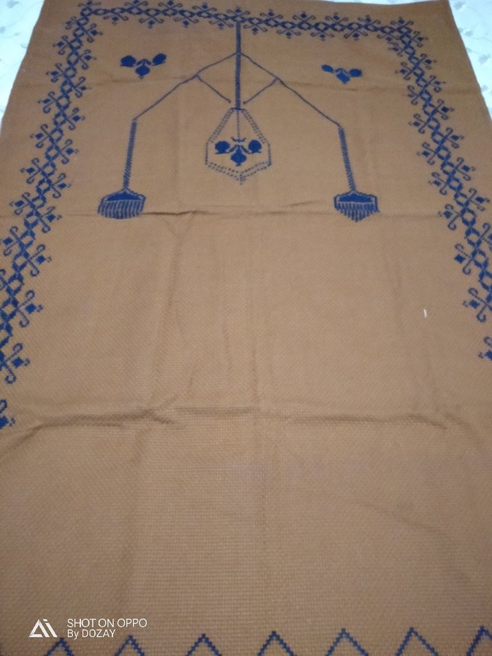 Çeyizlik Geleneksel Etamin Seccade - Görsel 2