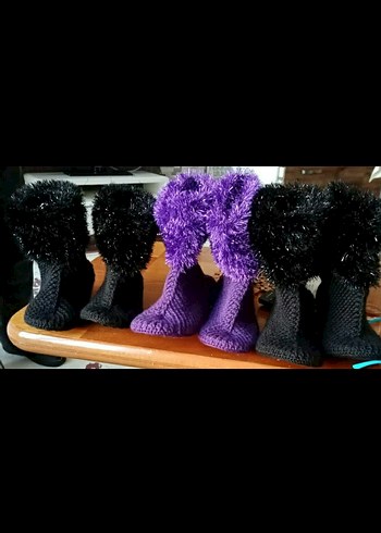 Çeyizlik El Örgüsü Ev Botu - Görsel 7