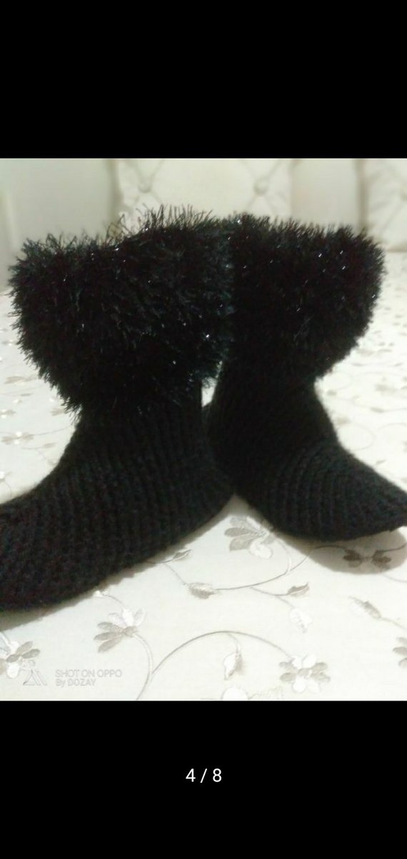 Çeyizlik El Örgüsü Ev Botu - Görsel 2