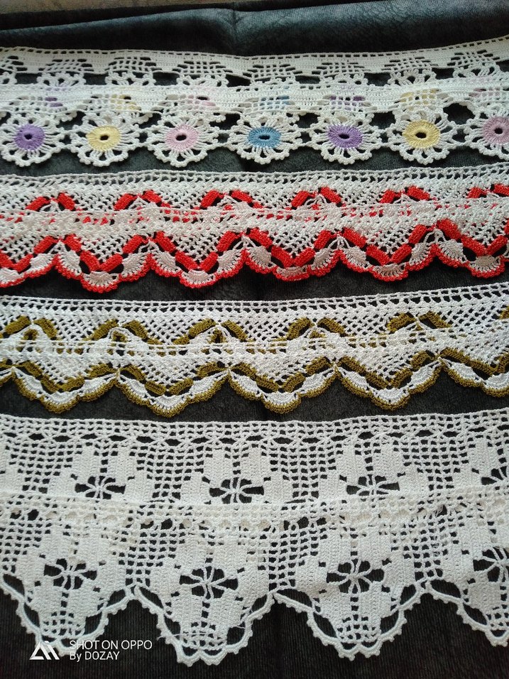 Çeyizlik Bohem Tarzı El İşi Dantel Kenarlıklar - Görsel 2