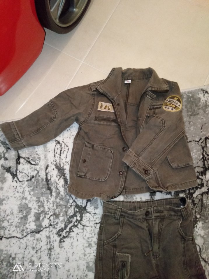 Eskitme Kot Erkek Çocuk 6-7 yaş Takım - Görsel 4