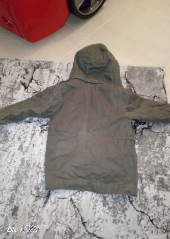 Haki Erkek Çocuk Kaban - Görsel 3