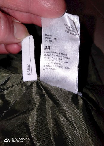 Haki Erkek Çocuk Kaban - Görsel 5