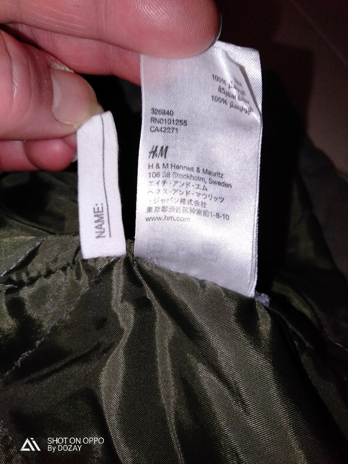 Haki Erkek Çocuk Kaban - Görsel 5