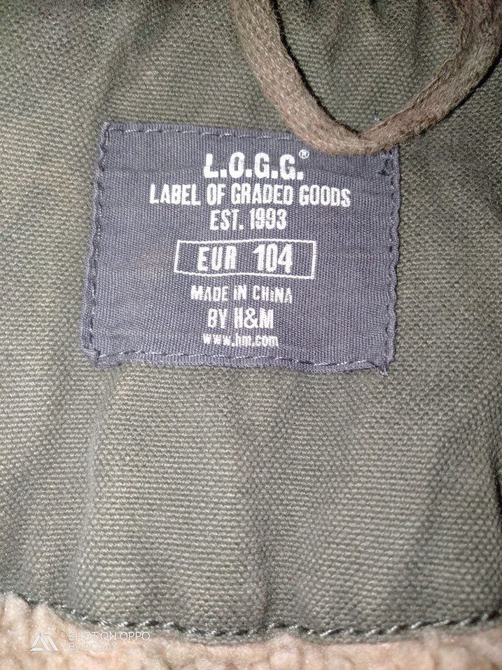 Haki Erkek Çocuk Kaban - Görsel 4