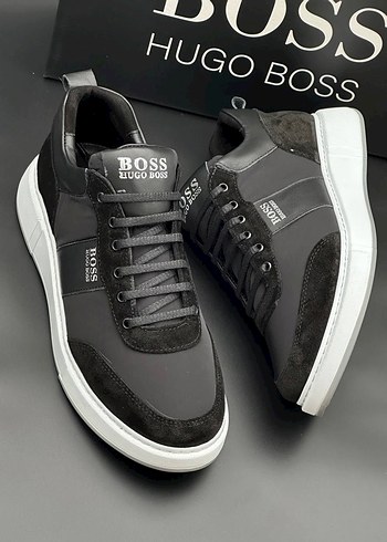 43 Beden Hugo Boss Gri Erkek Spor Ayakkabı