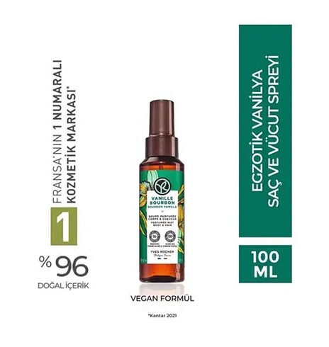 Yves Rocher Saç Ve Vücut Spreyi-100ml