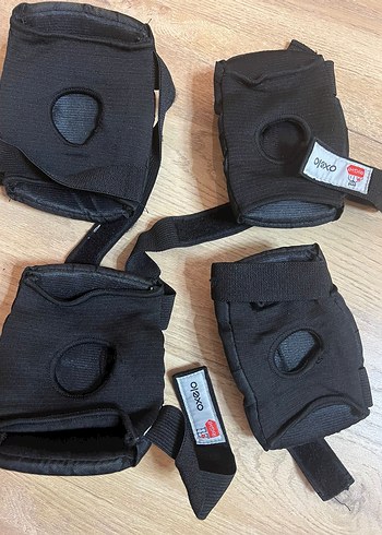 Siyah Biker Motosiklet Dizlikleri Velcro - Görsel 2