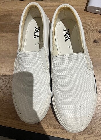 Zara Günlük Beyaz Erkek Spor Ayakkabı