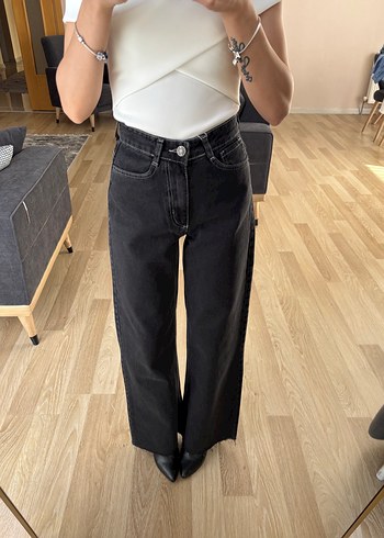 Diğer Füme Regular Fit Kadın Kot Pantolon