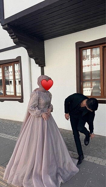 Tesettür Nişan elbisesi