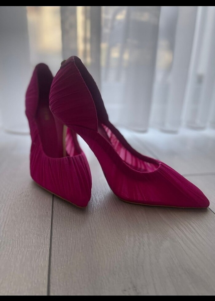 Guess Fuşya Topuklu Ayakkabı Stiletto — görsel 4/6
